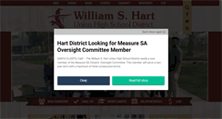 Desktop Screenshot of hartdistrict.org